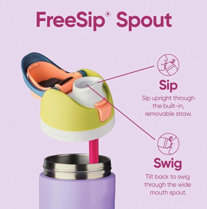 Product Introduction of (Neo Sage ) Owala FreeSip original Insulated Stainless Steel Water Bottle with Straw for Sports and thermos cup sports water bottle new Owala vacuum thermos cup sports original water bottle outdoor sports straw water cup Drinkware Flasks Portable 14