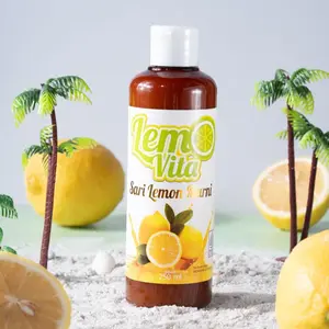 [Promo Ramadan] Lemovita Sari lemon jus lemon murni BPOM Halal 250ml Organik Bebas gula Alami Fruity Botol CAMPAIGN Air Juice