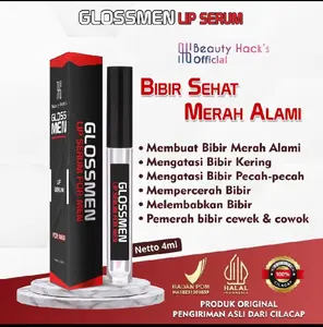 GlossMen Lip Serum Pemerah Bibir Pria Alami - RESMI BPOM