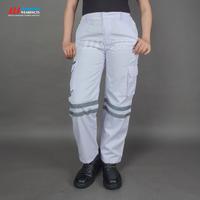 Gambar COD celana panjang wearpack safety warna putih pria wanita Celana kerja tambang keselamatan  kerja Katun - S dari Juragan Wearfacts Store Kab. Cilacap 1 Tokopedia