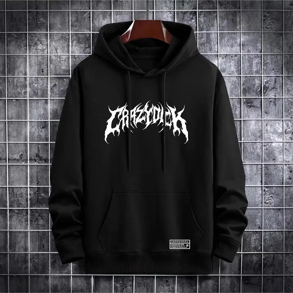Sweater Hoodie Metal Pria Terlaris Bahan Tebal Kualitas Premium - Size M - Panjang Fleece Keren Unisex Zipper Distro Keren Wanita