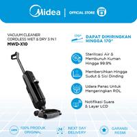 Gambar Midea MWD-X10 Wet and Dry Cordless Stick Vacuum Cleaner and Floor Washer With 0 Edge Distance + Dust Sensor - Penyedot Debu Tanpa kabel - 3 in 1 Vacuum dari Midea Electronics Indonesia Kota Administrasi Jakarta Utara 1 Tokopedia