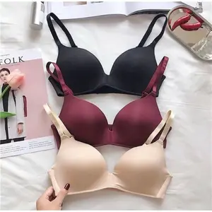 Bra Sport Wanita BH Push Up Bra Tanpa Kawat Underwear Seamless 1043