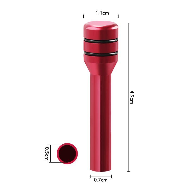4pcs Knob Kunci Pintu Mobil Universal Knop Kunci Mobil/Truk Untuk Modifikasi Knob Pin Pengunci Pintu Interior Mobil 4