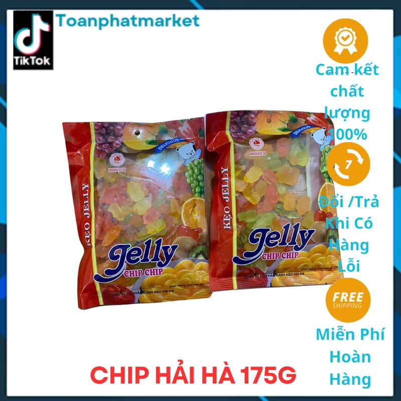 Kẹo dẻo chíp chíp Hải Hà gói 175g,kẹo dẻo chíp chíp Hải Hà,Kẹo dẻo Jelly chip Hải Hà