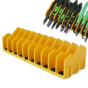 Plier Storage Rack With 10 Slots Plier Organizer Holder and Cutter Organizer Can be spliced Wrench Organizer Storage Holder