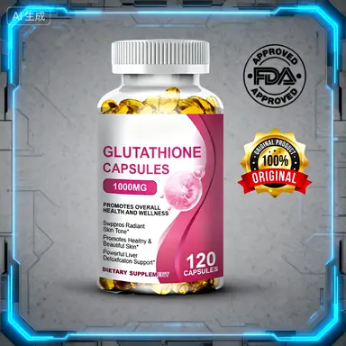 best glutathione capsule fda approved Pure Glutathione Capsules 1000mg with Premium Ingredients 120 Capsules for  Enhanced Absorption and Versatile Use