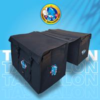 Gambar Tas Galon / Tas Galon Motor / Tas Motor / Tas Motor Belakang Mr. OTRI - Original Merchandise Biru dari Air Minum Biru Kota Surabaya 1 Tokopedia