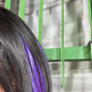 OLS (COD) Hair Clip Wig Colour Highlight Rambut Extension Wanita Panjang 55cm Jepit Lurus Smoothing Bonding Lembut