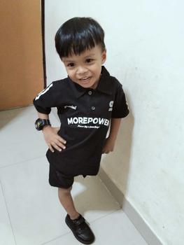 Product Review of Kaos Anak Wangki Polo Baju Anak Laki Laki Perempuan Bahan Cotton Combed 24s Halus Stylish Elegan Usia 1-12 Tahun from S**a D**i 0