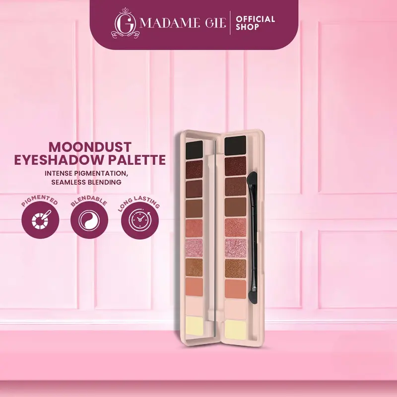 Madame Gie Eyeshadow Moondust Temptation - MakeUp wajah palette 0
