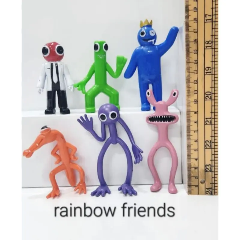 action figure roblox rainbow friend hiasan topper 5