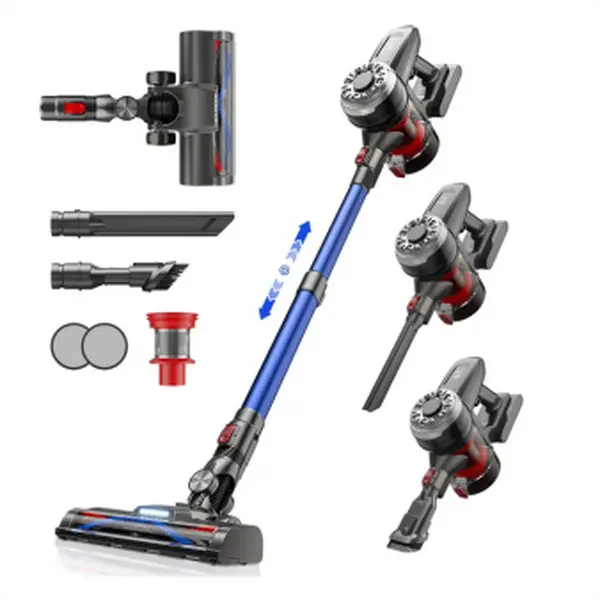 Hearten CR208 コードレス掃除機：次世代モーター搭載で吸引力を2倍