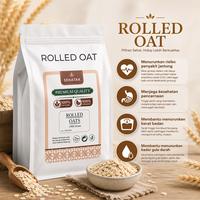 Gambar Sehatak - Rolled Oat 1KG Premium Oatmeal Gandum Utuh Tinggi Serat untuk Sarapan Sehat Diet Overnight Oats - Rolled Oat - 1kg dari Sehatak Kota Administrasi Jakarta Timur 2 Tokopedia