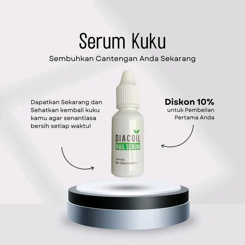 [COD]DIACOIL NAIL SERUM PERAWATAN KUKU RUSAK BERNANAH CANTENGAN KUTIKULA NAIL ART 1