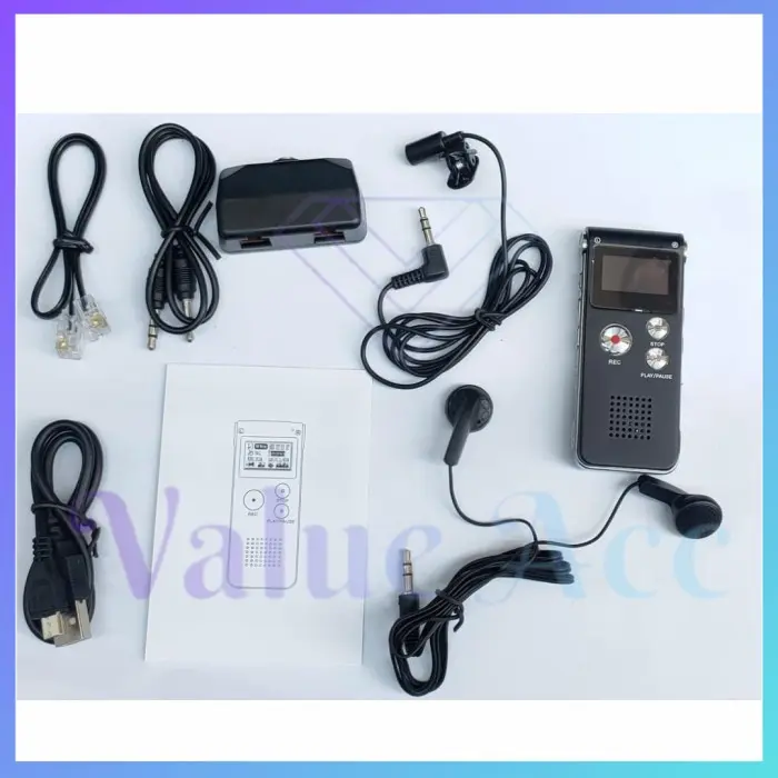 Promo Digital Voice Recorder 8Gb + Mp3 Player - Perekam Suara Digital 4