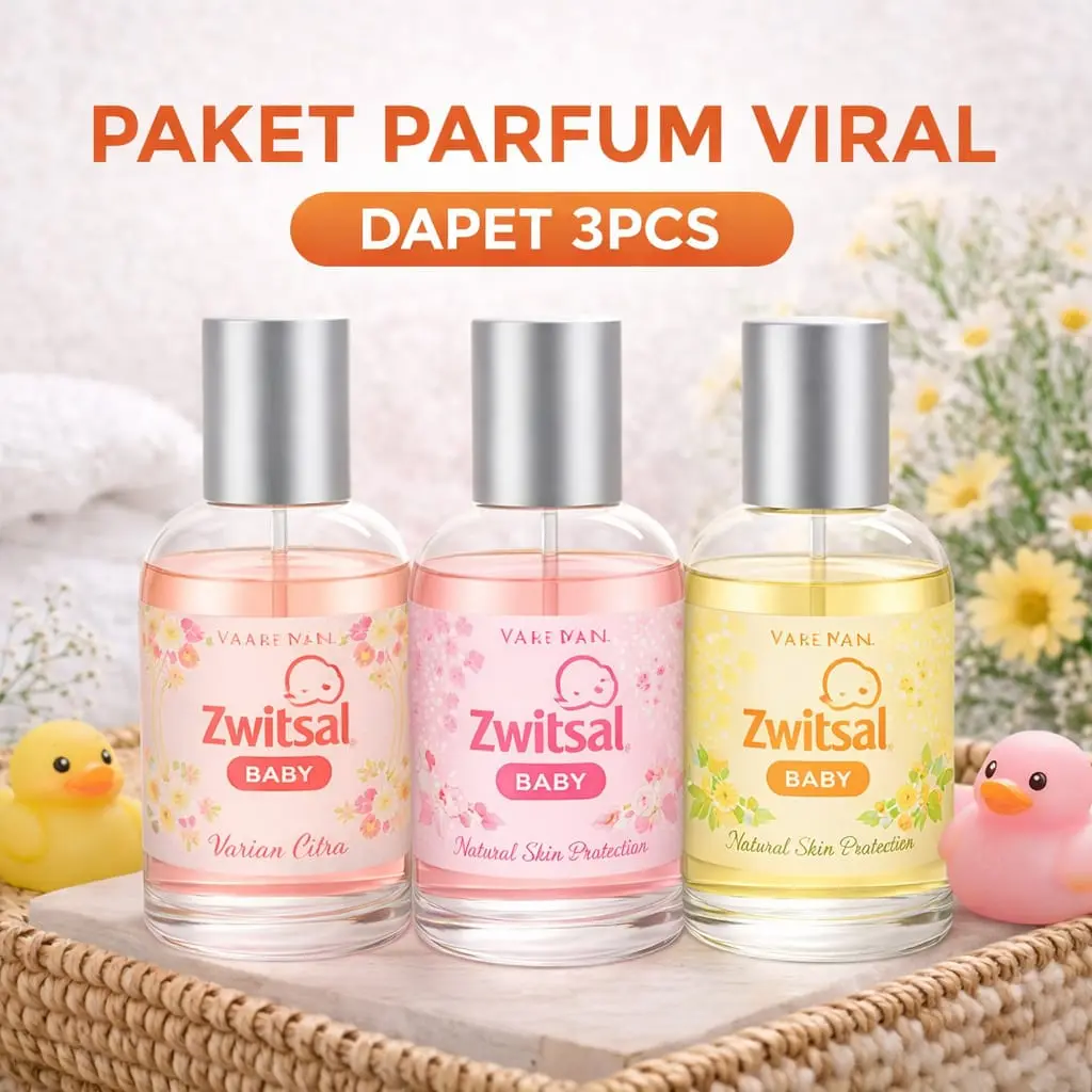 PAKET BUNDLING ISI 3 PARFUM VIRAL TRENDING WANGI ZWTSAL BABBY 30ML