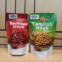 Gambar Sari Kriuk Camilan Usus - Keripik Usus Rasa Original & Pedas 100g - Original dari Pusat Oleh Oleh Bu Rudy Kota Surabaya 2 Tokopedia
