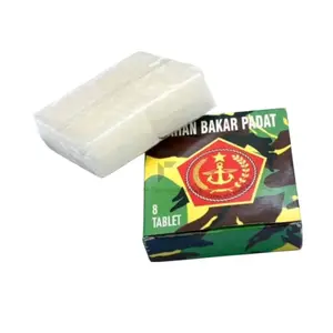 SF Tactical Parafin Padat Parafin Bahan Bakar Parafin isi 8 Tablet Parafin Camping