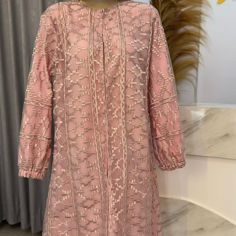 Ling tunik brukat renda by hmf 0
