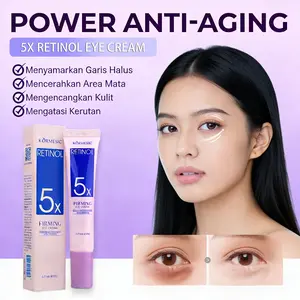 【Rekomendasi Artis】Krim  Retinol 5x – Efektif Angkat Kerutan, Kencangkan Kulit, dan Hilangkan  Panda Krim Mata Anti Keriput Kantung