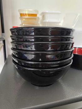 Product Review of (6 pcs) Mangkok Ramen Melamine Model Bulat - Mangkok Ramen Dinnerware - Ukuran 18cm **GARANSI PECAH SERTAKAN VIDEO UNBOXING** from ৩** T**e B**e .** 1