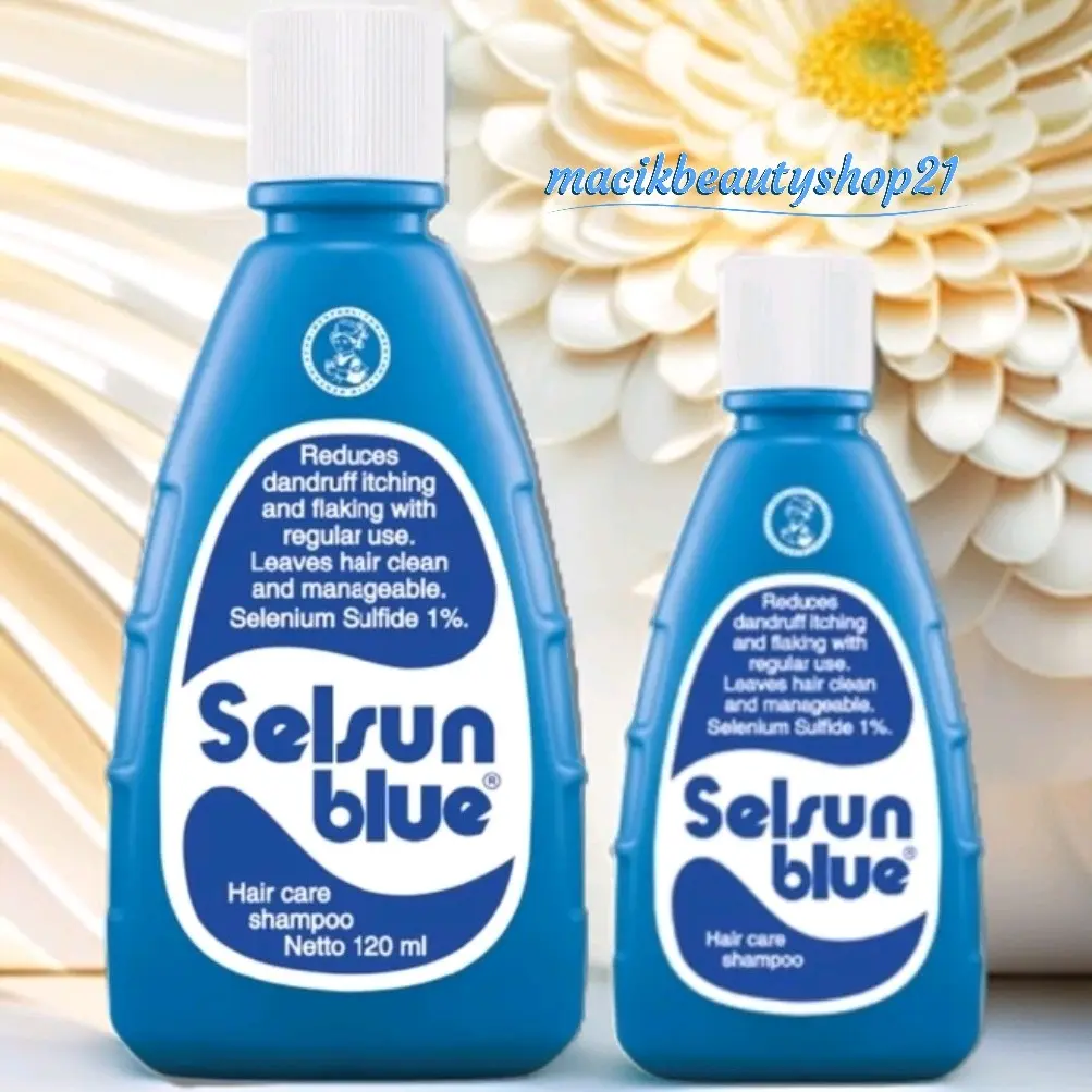 Selsun Shampoo Blue 120ml - 60ml shampoo Anti ketombe