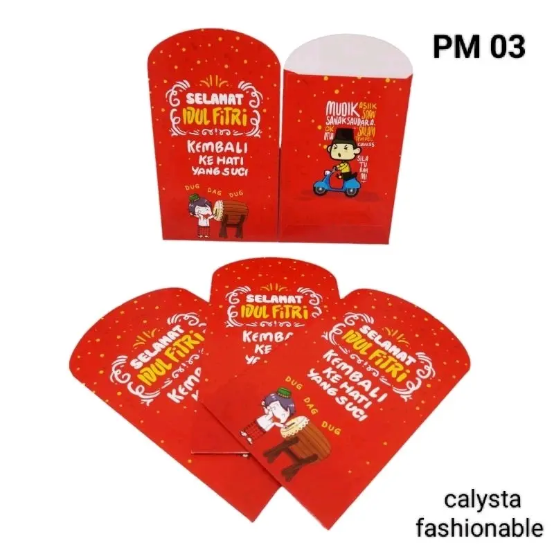 Amplop angpao lebaran idul fitri isi 100 lbr 2025 2