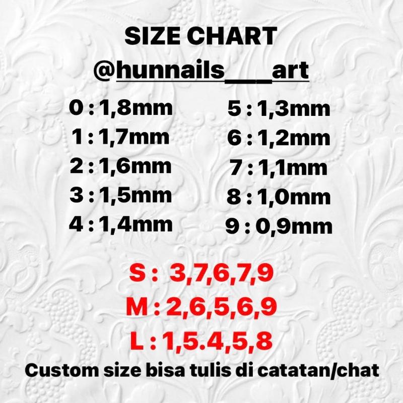 PRESS ON NAILS / KUKU PALSU PINKY 2
