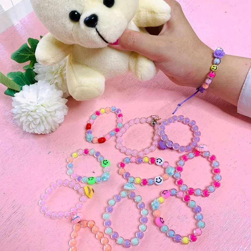 Gelang Anak Kombinasi Smile dan Clay Kartun - Bracelets