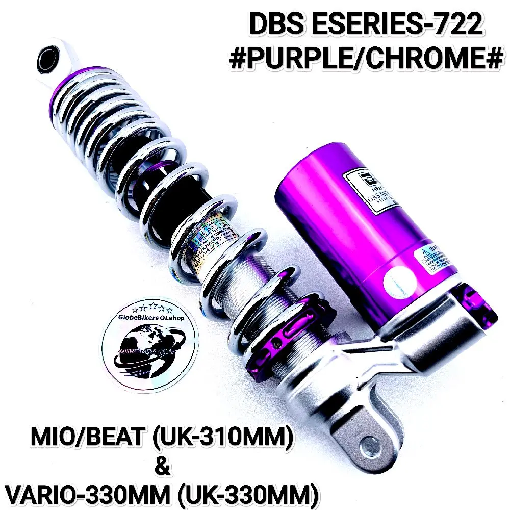 Shock DBS Eseries-722 matic mio beat scoopy vario fi vario 125/150 stylo genio fazzio xeon soul gt mio j mio m3 skok belakang shockbreaker harga grosir termurah