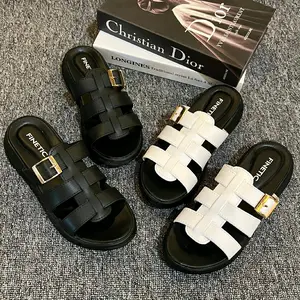 Sandal Kekinian Wedges 3 cm Super Lentur Wanita