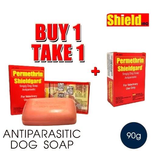 View of 2 PCS 90 G SHIELDGARD PERMETHRIN Antiparasitic Dog Soap - TikTok Shop ...