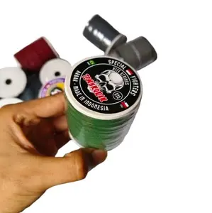 senar gelasan cap tengkorak 1200 yard  benang senar gelasan warna random 025 COD