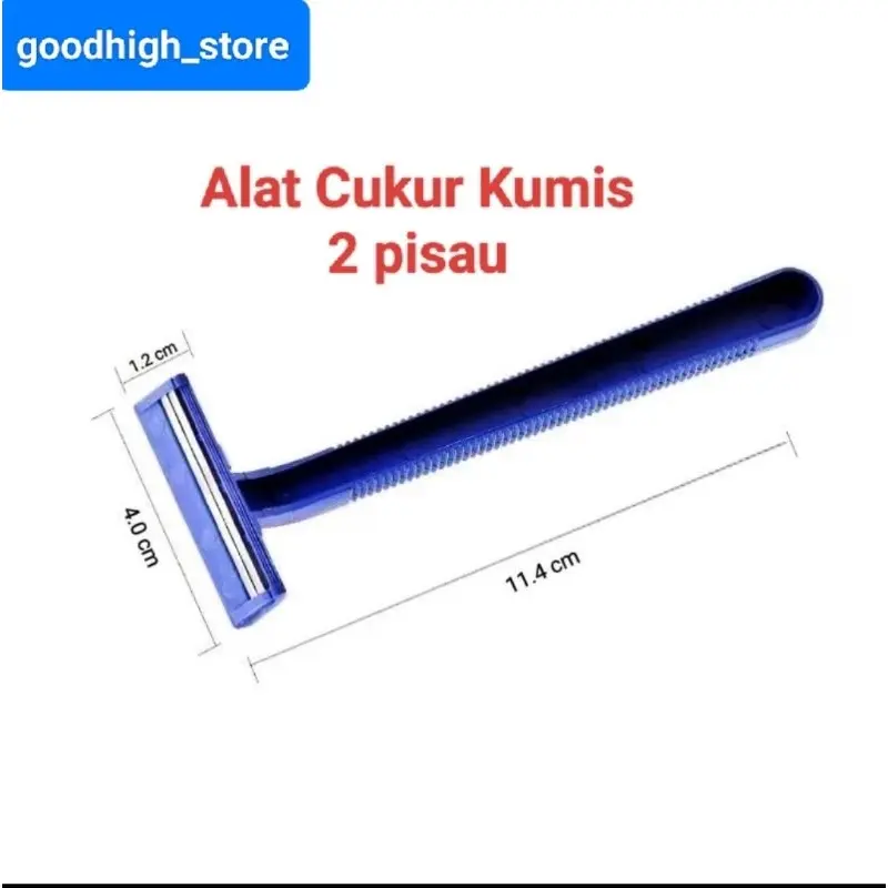 Alat Cukur Kumis Dan Jenggot 2 Mata Pisau