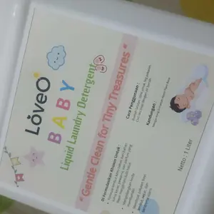 LoveO Baby Liquid Detergent 1 Liter, Deterjen Laundry Bayi