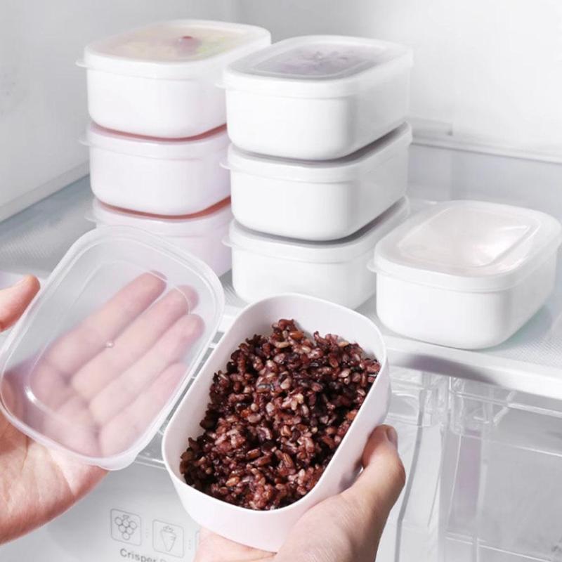 Product Introduction of Rice Portioning Box Fat-reduced Meal Quantitative Lunch Food Lunch Container Storage Box Q7X7 13