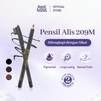 Gambar [COMBO HEMAT] JUST MISS Pensil Alis Dengan Sikat 209M 1g x 2 Pcs Light Brown - Eyebrow Pencil Pigmented, Original dari justmiss.id Kab. Tangerang 2 Tokopedia