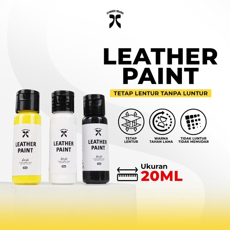 Cat Sepatu Cat Tas Leather Paint Canvas 20ml Suede Sol Midsole Kulit Sintetis Camping Outdoor Shoe Pria Painting Art | Summer Shoes Care 2