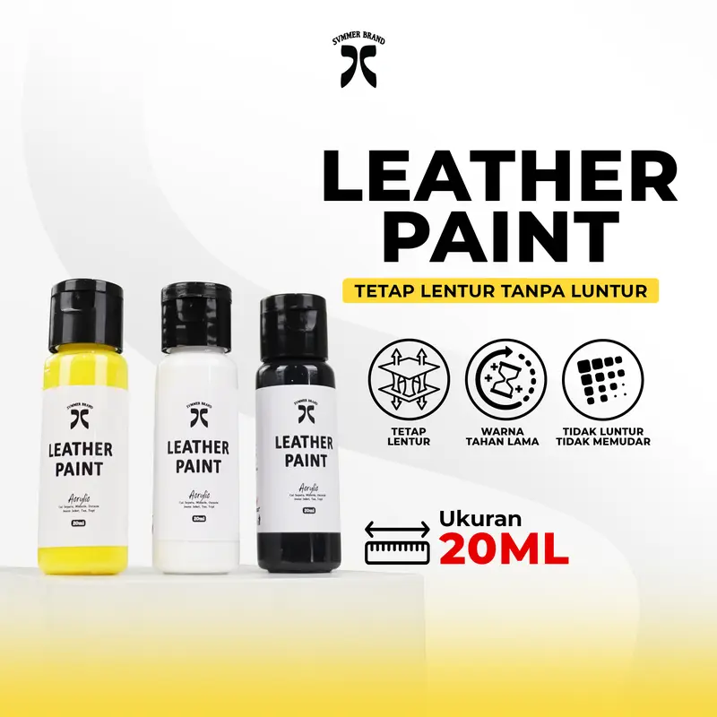 Cat Sepatu Cat Tas Leather Paint Canvas 20ml Suede Sol Midsole Kulit Sintetis Camping Outdoor Shoe Pria Painting Art | Summer Shoes Care 1
