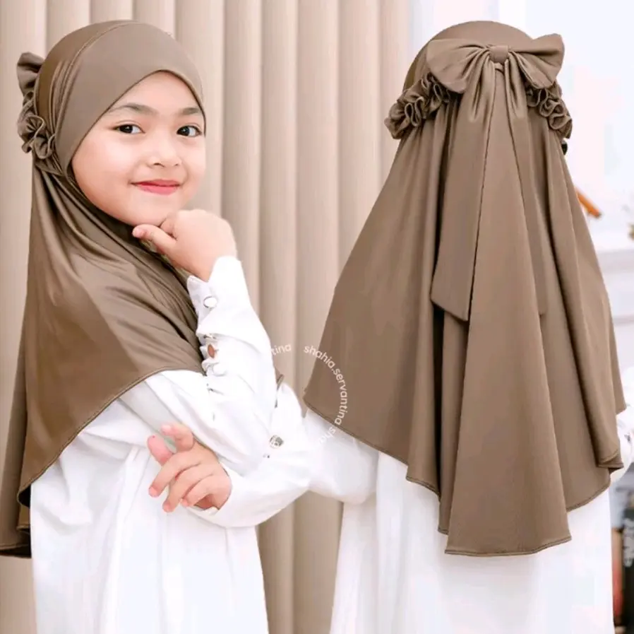 hijab pita anak/hijab anak/hijab instan anak
