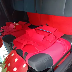 Karpet Mobil 5 Pcs 2 Baris Universal pvc mie bihun Penebalan 16MM/ Universal bisa diaplikasikan ke semua mobil Car Kendaraan