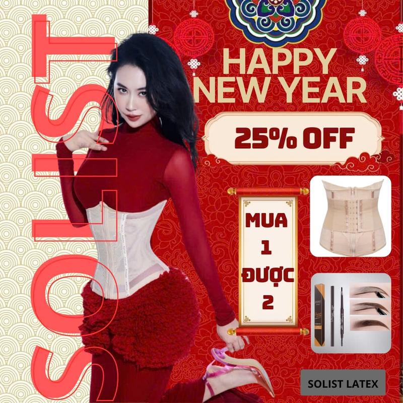  GEN NỊT ĐỊNH HÌNH CO GIÃN 2 MÀU REN MỎNG MÁT Women latex gen bung ÁO Sen Đen Hoa Sen đai  nịt  bụng 