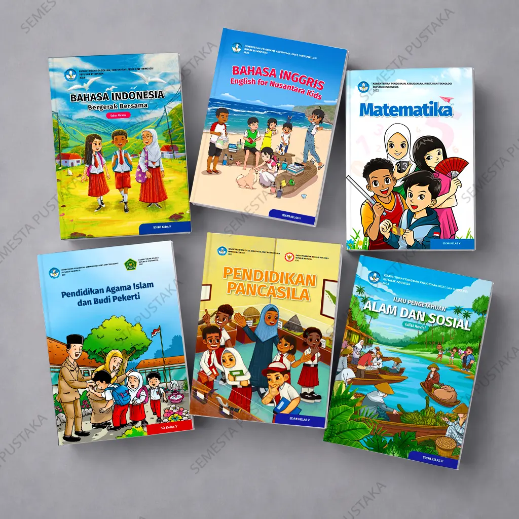 Buku Paket Kelas 5 SD Kurikulum Merdeka Revisi Terbaru Lengkap