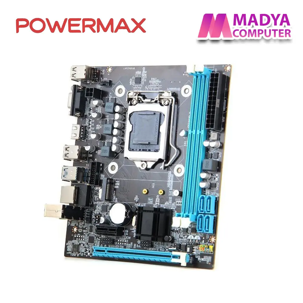 Motherboard POWERMAX H81 Socket 1150 DDR3 Support NVMe
