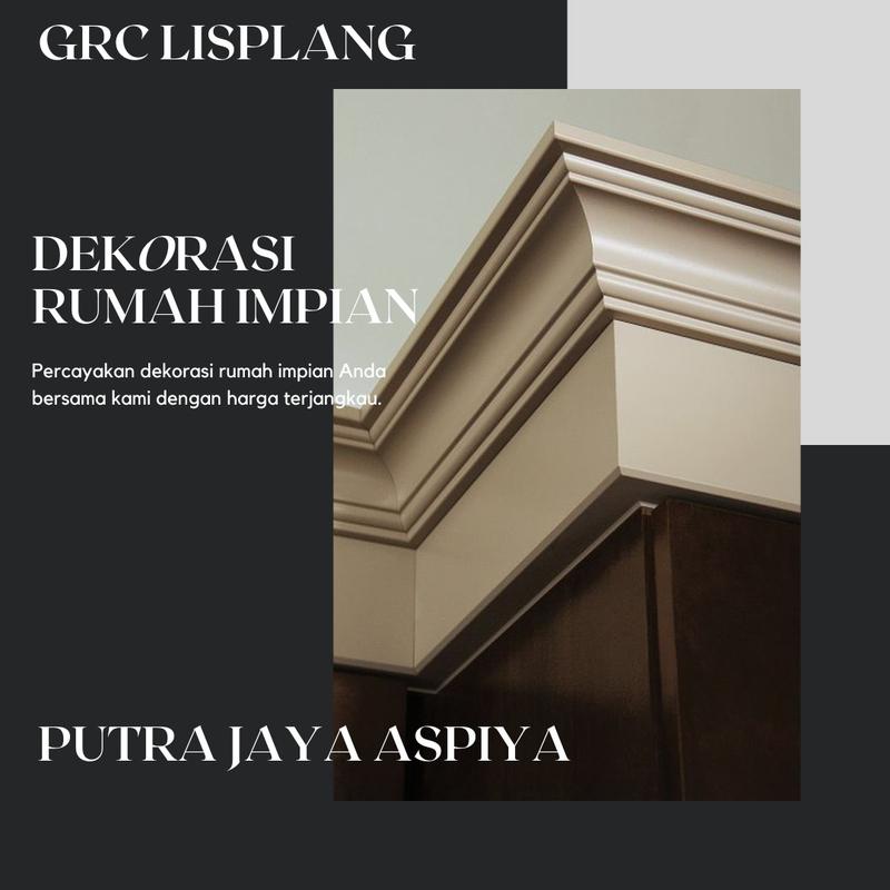 GRC Lisplang || Lisplang Beton || Menyediakan Pembuatan dan Pemasangan jenis dan motif Lisplang GRC dengan berbagai ukuran. 1