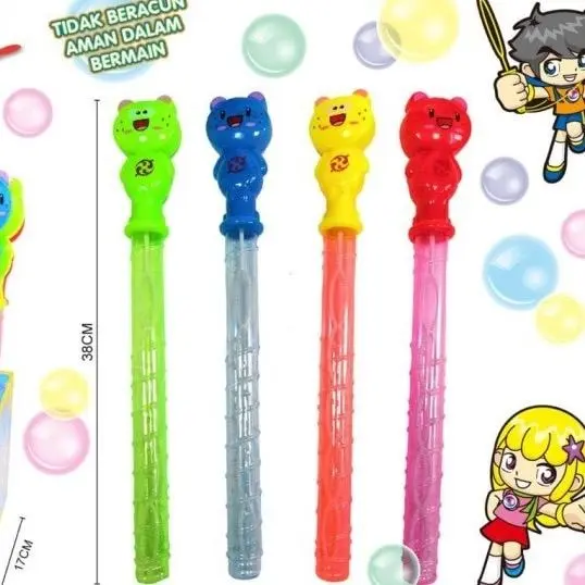 Mainan Bubble Sabun Stick Gelembung Tiup Balon Karakter 1