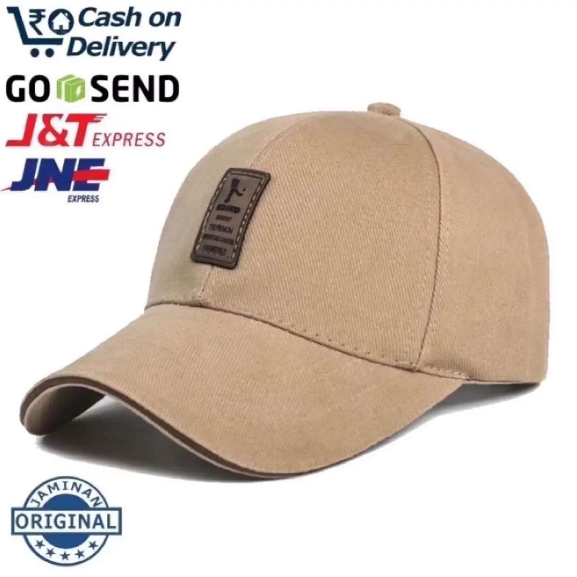 ￼PROMO ORIGINAL TOPI BASEBALL EDIKO PRIA WANITA SPORT FASHION ORIGINAL PREMIUM / TOPI TERMURAH BASEBALL EDIKO TRENDY TERBARU Hitam Cap