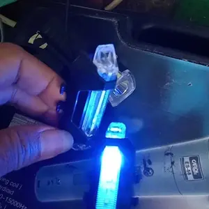 Lampu Belakang Sepeda LED USB Rechargeable Waterprof Anti Air