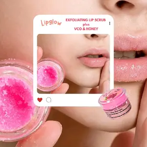 Lips Scrub Exfoliating Bibir Pembersih Bibir Pemerah Bibir Kering Perawatan Bibir  Pencerah Bibir Exfoliasi Mencerahkan Melembutkan Bibir lip care